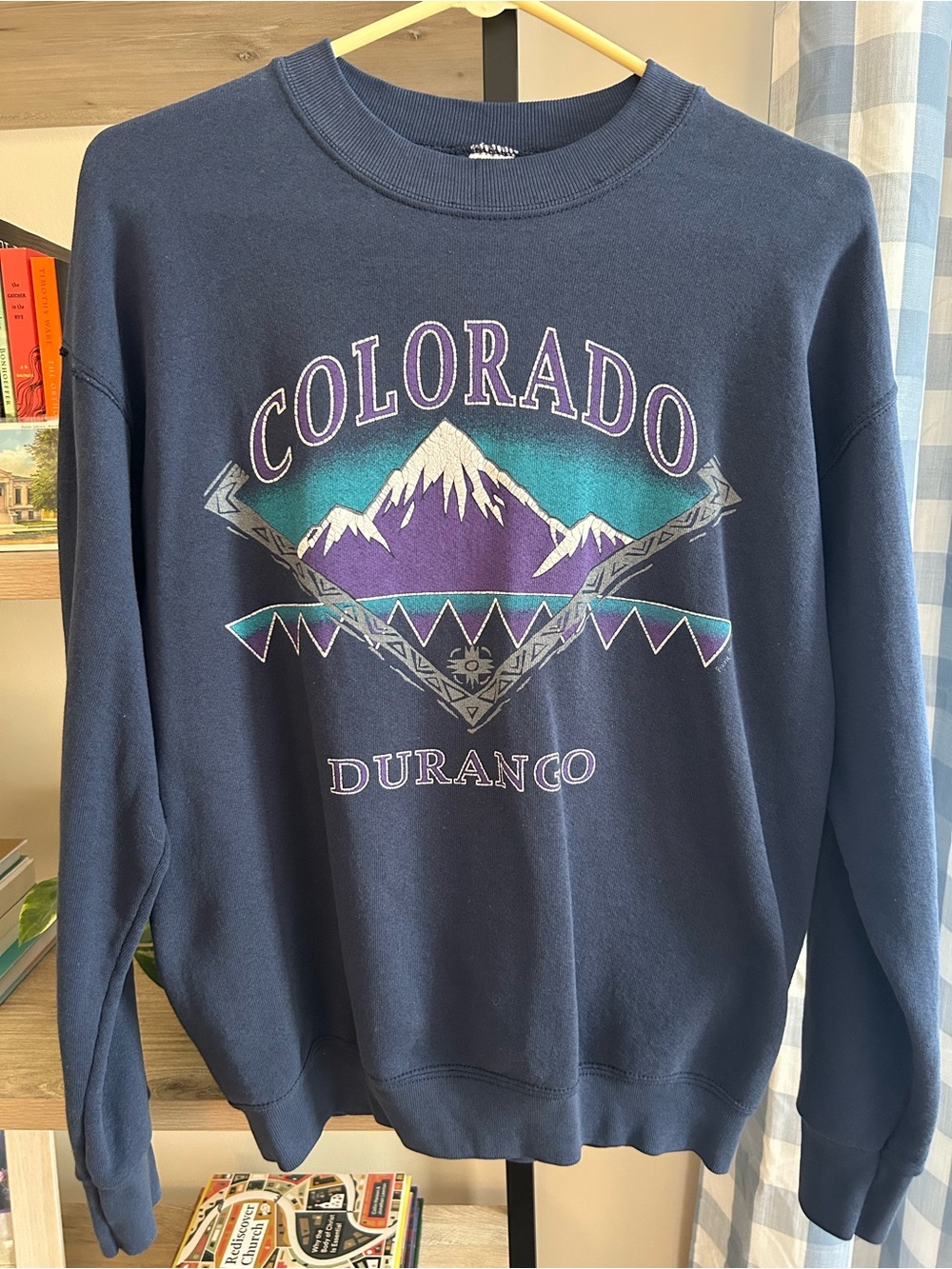 Vintage Fruit of the Loom Durango Colorado Sweatshirt Size M